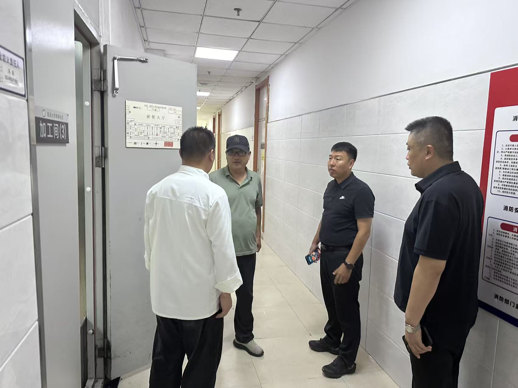 延边大学珲春校区开展食堂安全检查